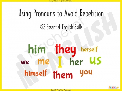 Using Pronouns to Avoid Repetition - KS3